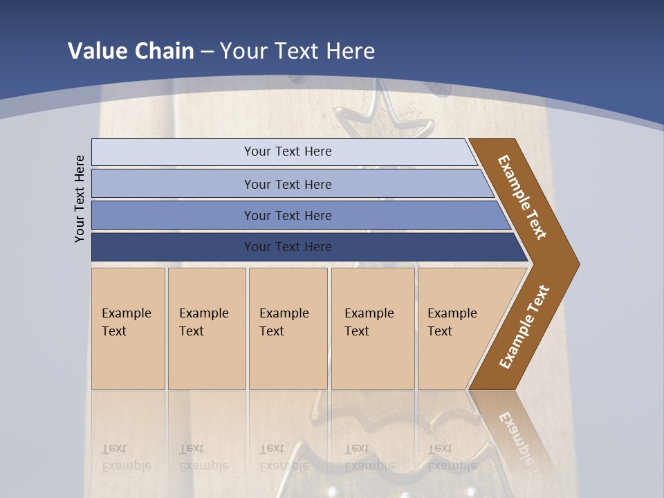 Tree Decoration Present PowerPoint Template