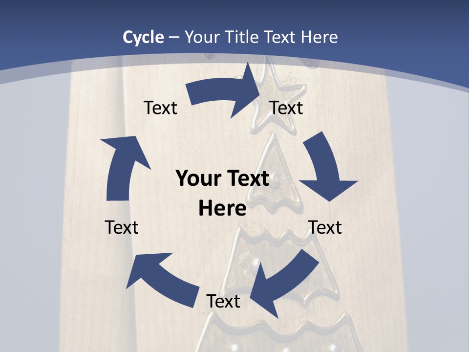 Tree Decoration Present PowerPoint Template