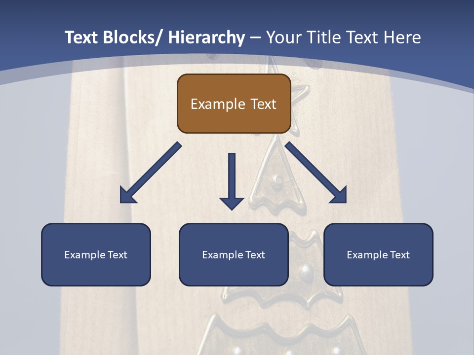 Tree Decoration Present PowerPoint Template
