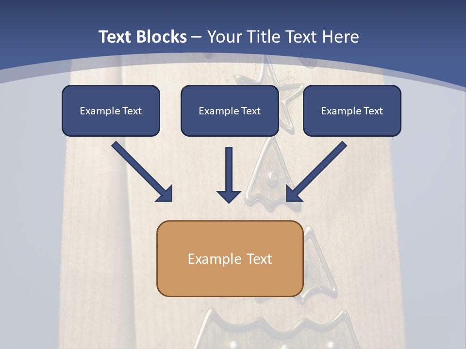 Tree Decoration Present PowerPoint Template