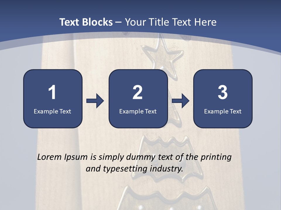 Tree Decoration Present PowerPoint Template
