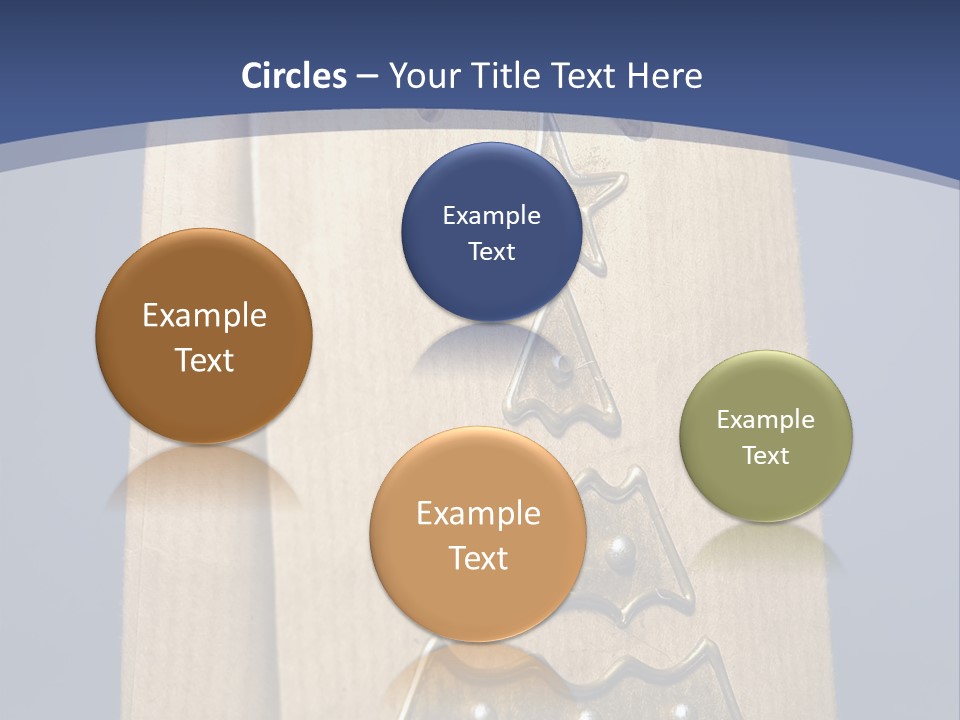 Tree Decoration Present PowerPoint Template