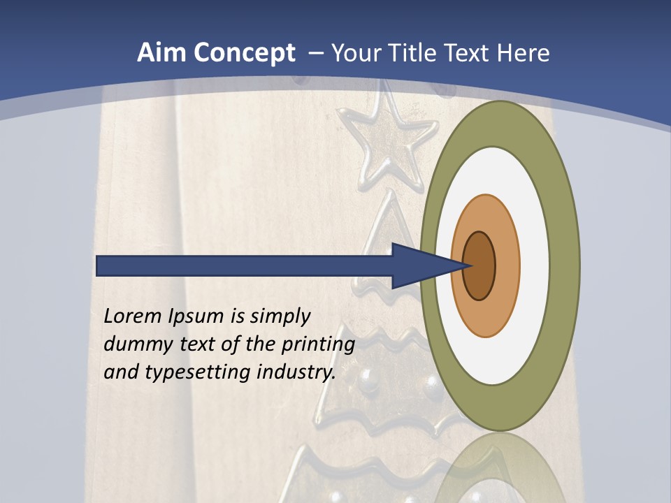 Tree Decoration Present PowerPoint Template