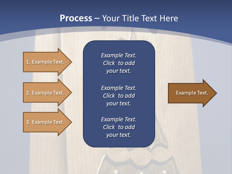 Tree Decoration Present PowerPoint Template