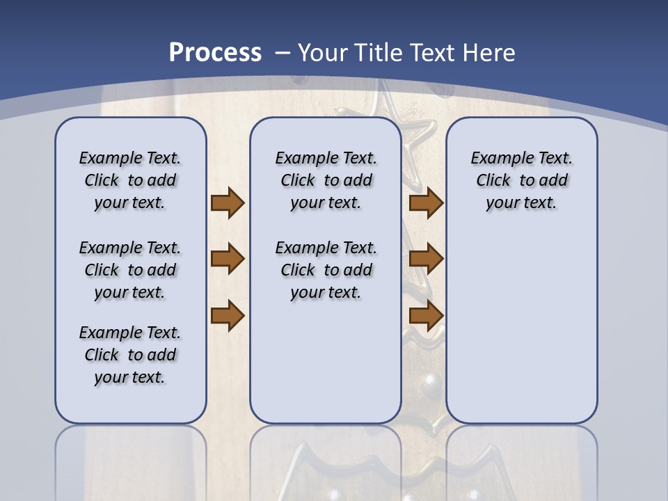 Tree Decoration Present PowerPoint Template