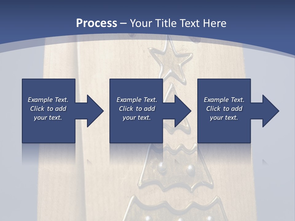Tree Decoration Present PowerPoint Template