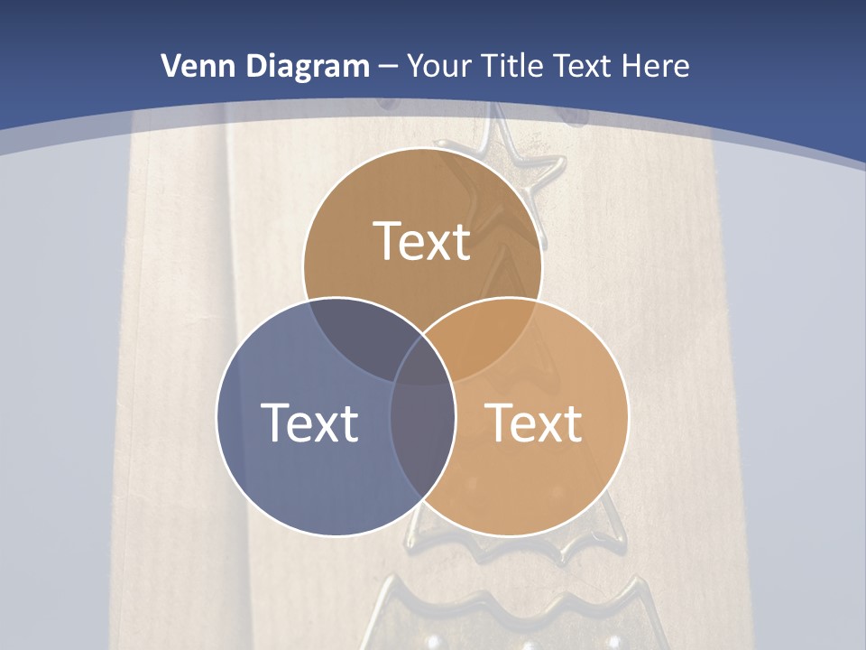 Tree Decoration Present PowerPoint Template