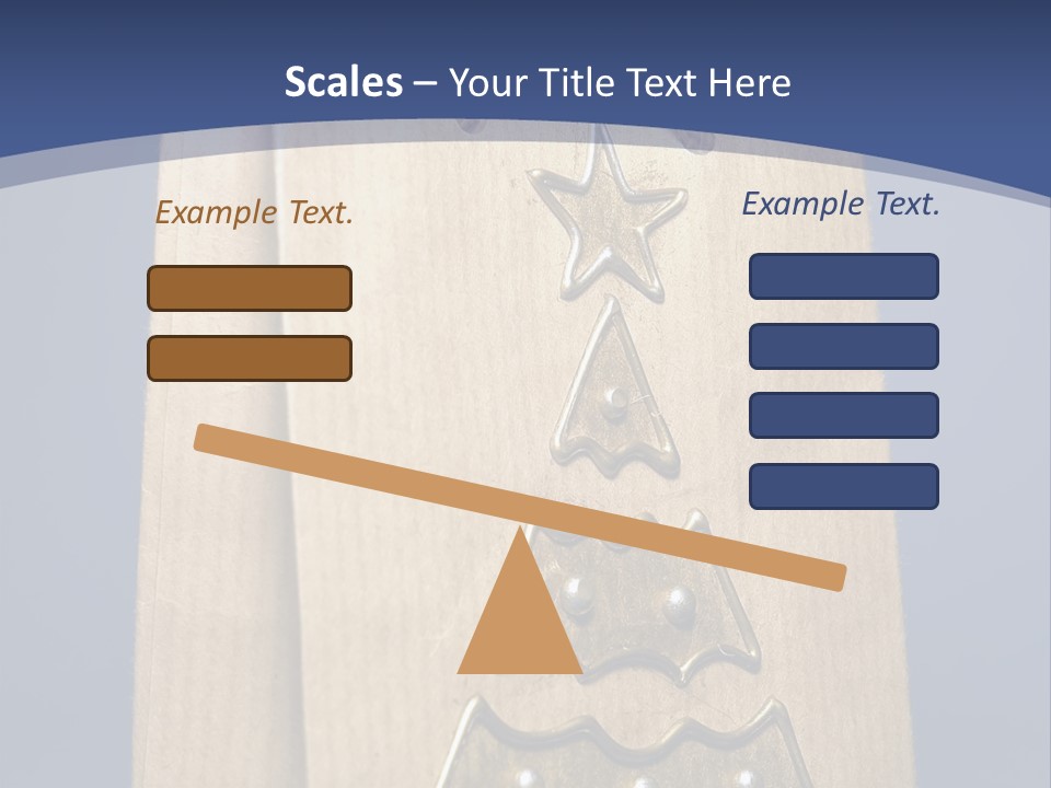 Tree Decoration Present PowerPoint Template