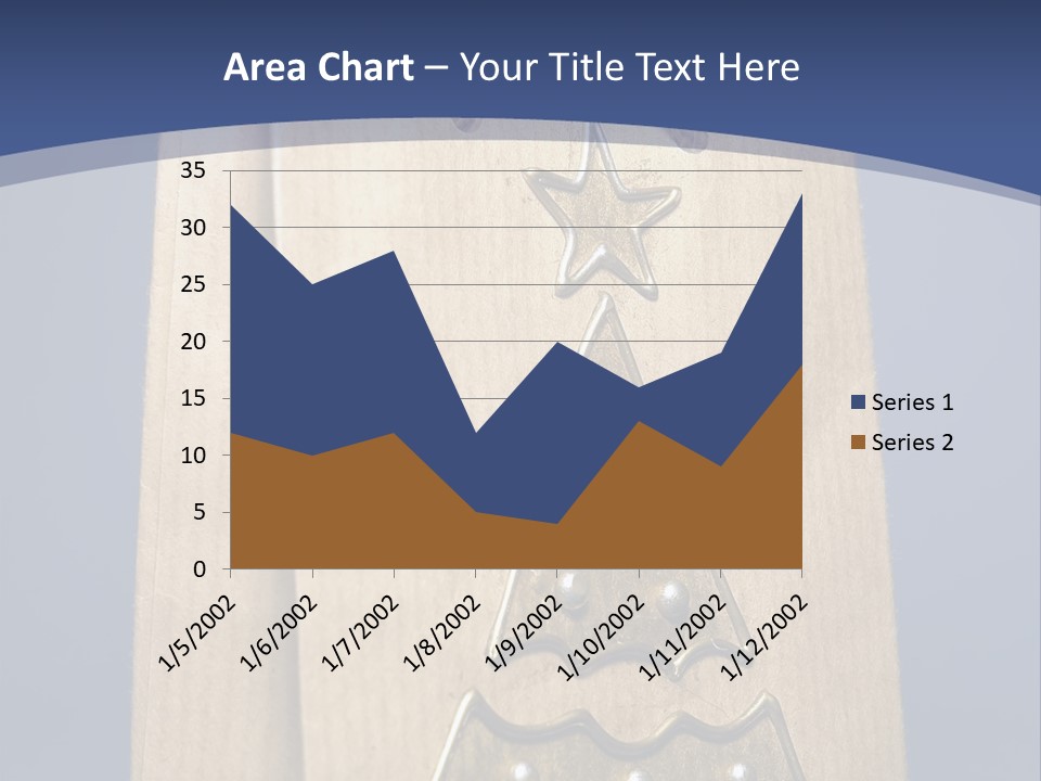 Tree Decoration Present PowerPoint Template