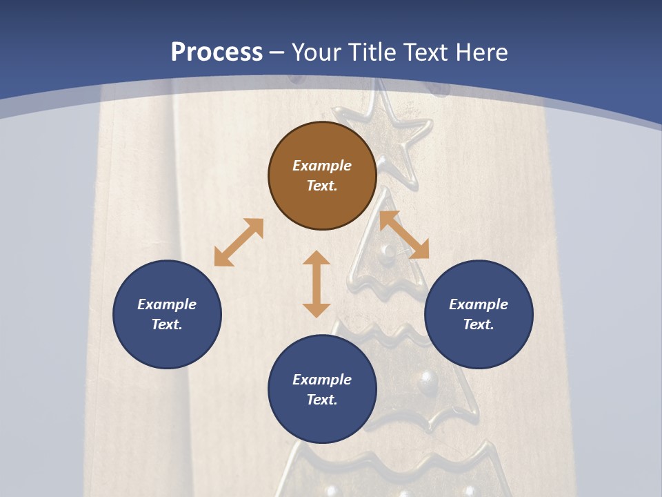 Tree Decoration Present PowerPoint Template