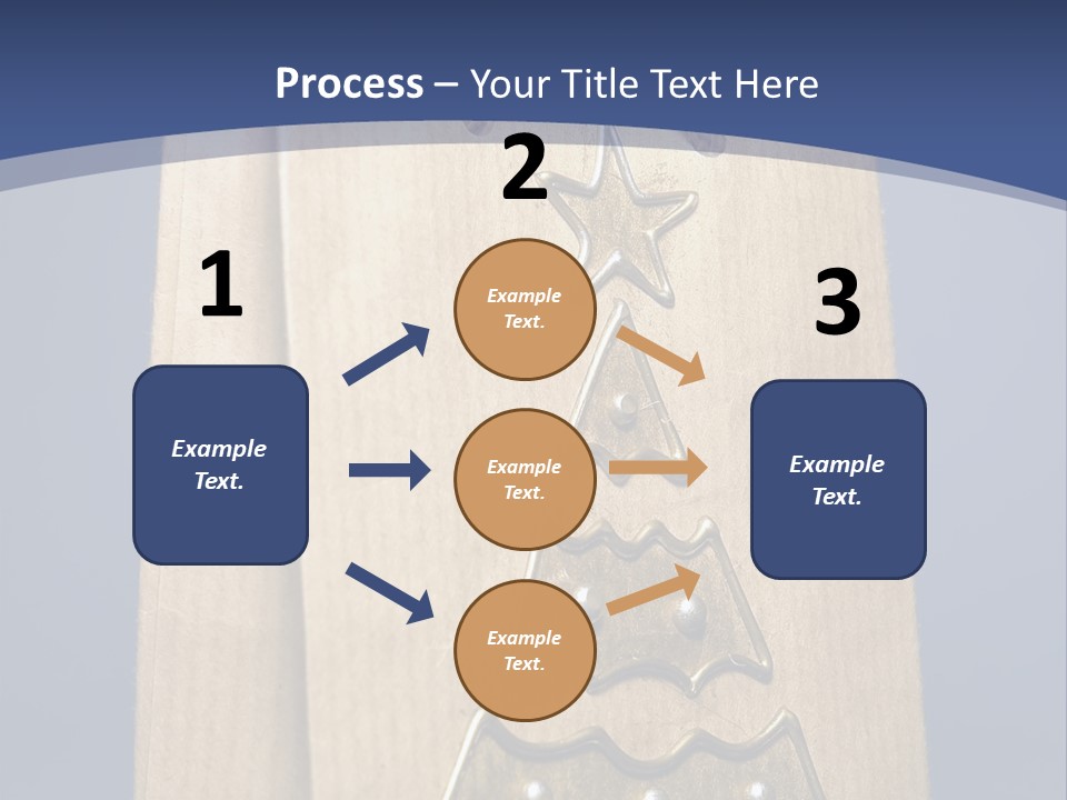Tree Decoration Present PowerPoint Template