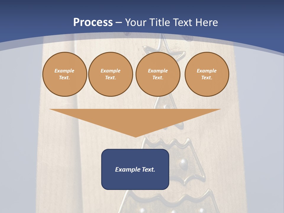 Tree Decoration Present PowerPoint Template