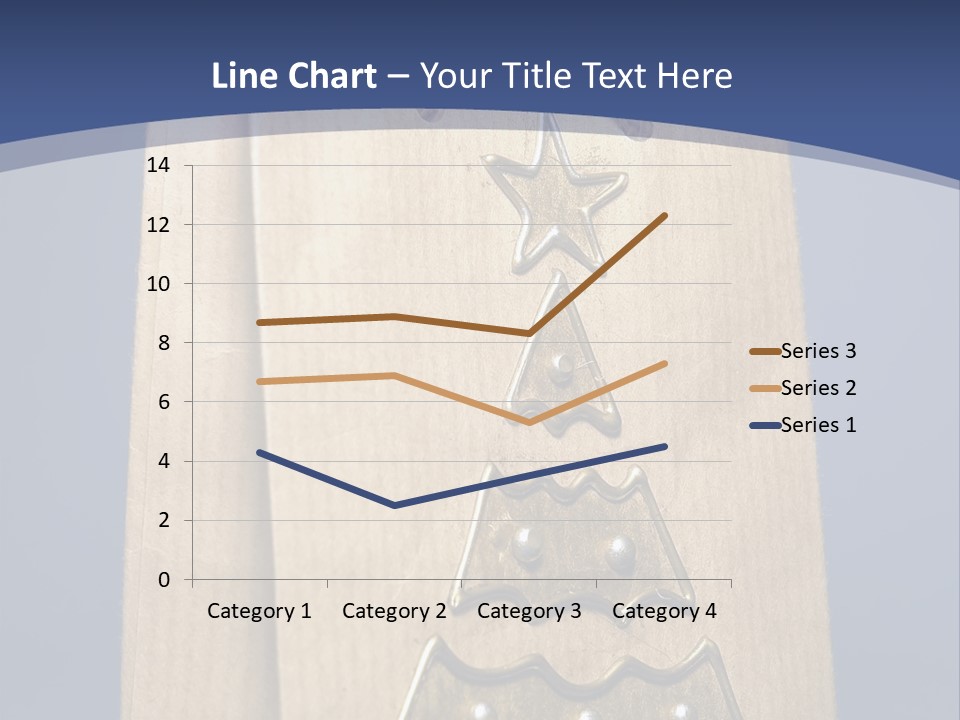Tree Decoration Present PowerPoint Template