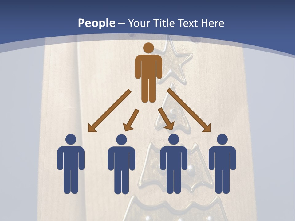 Tree Decoration Present PowerPoint Template