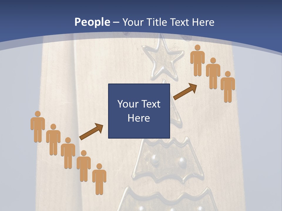 Tree Decoration Present PowerPoint Template