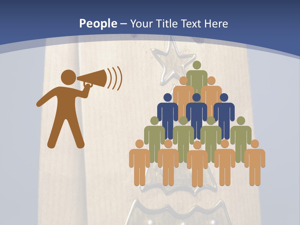 Tree Decoration Present PowerPoint Template