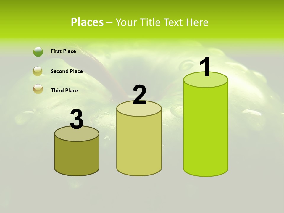 Apple Nutrition Drop PowerPoint Template