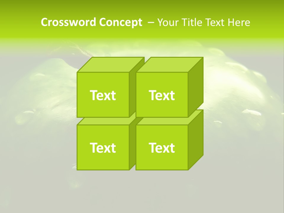 Apple Nutrition Drop PowerPoint Template