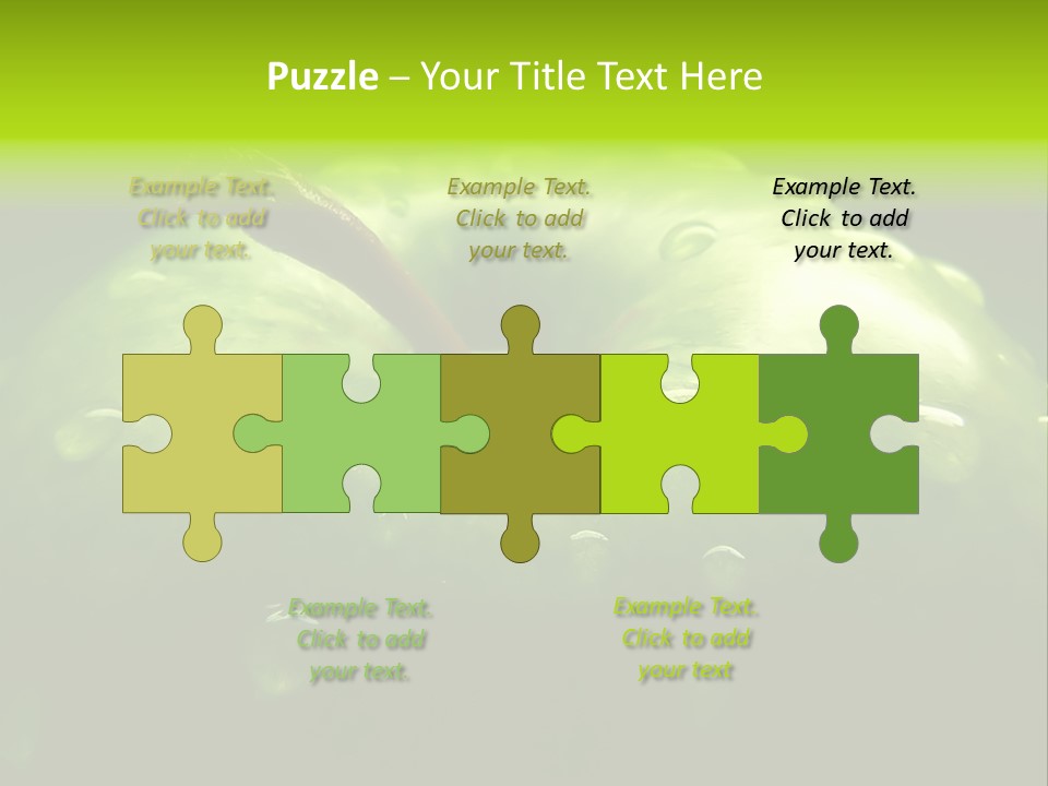 Apple Nutrition Drop PowerPoint Template