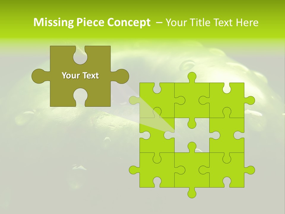 Apple Nutrition Drop PowerPoint Template