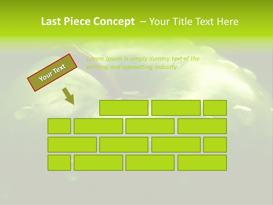 Apple Nutrition Drop PowerPoint Template