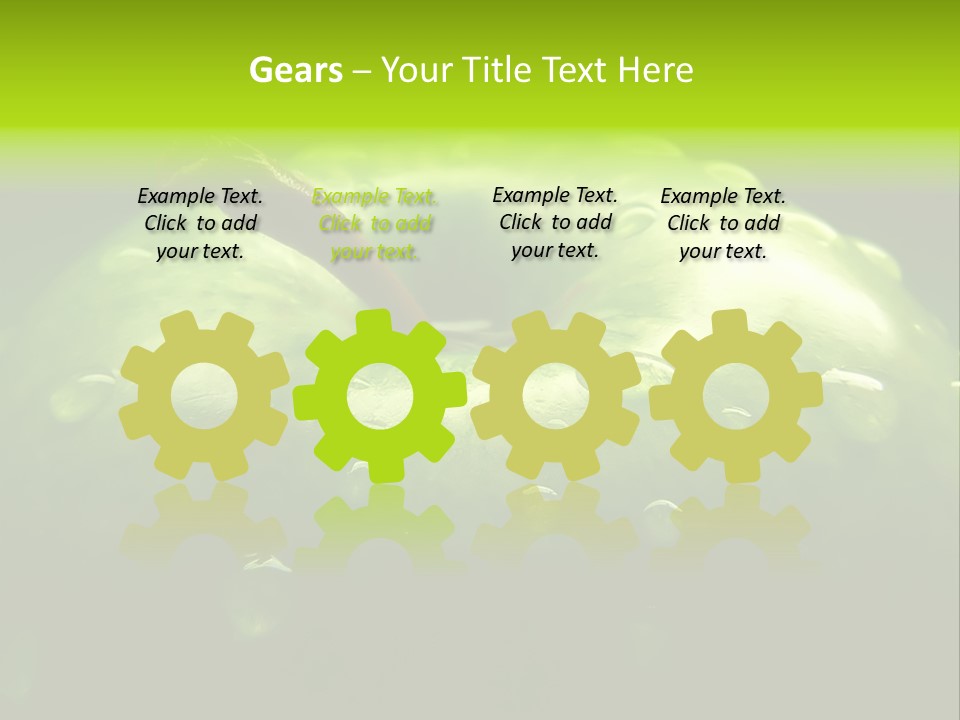 Apple Nutrition Drop PowerPoint Template