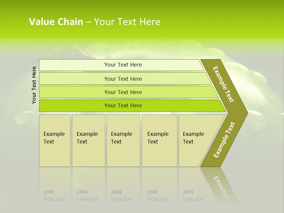 Apple Nutrition Drop PowerPoint Template