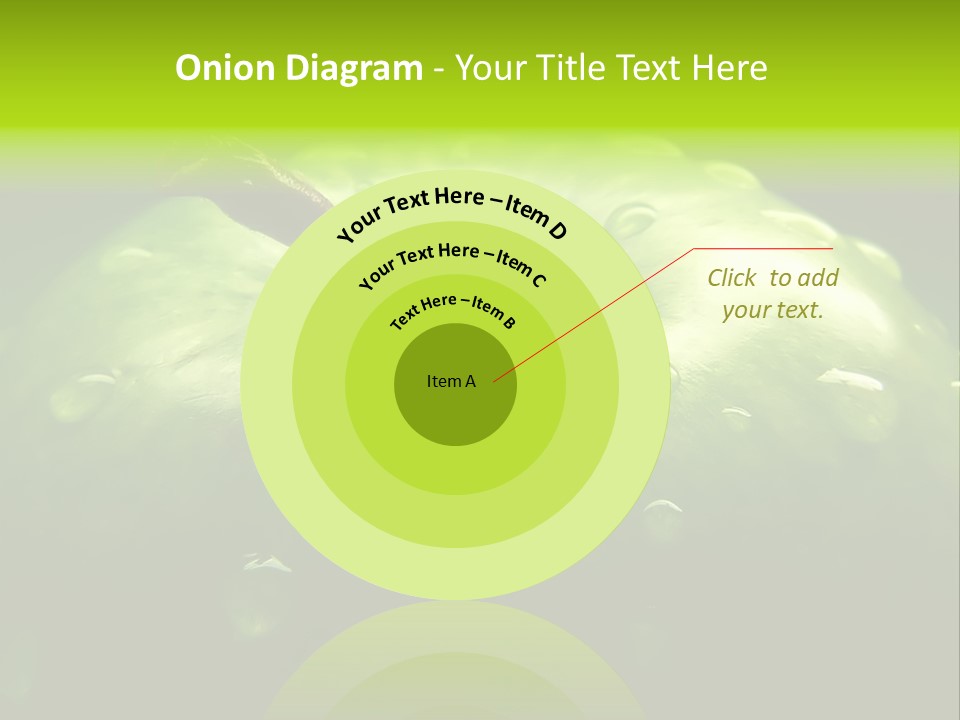 Apple Nutrition Drop PowerPoint Template