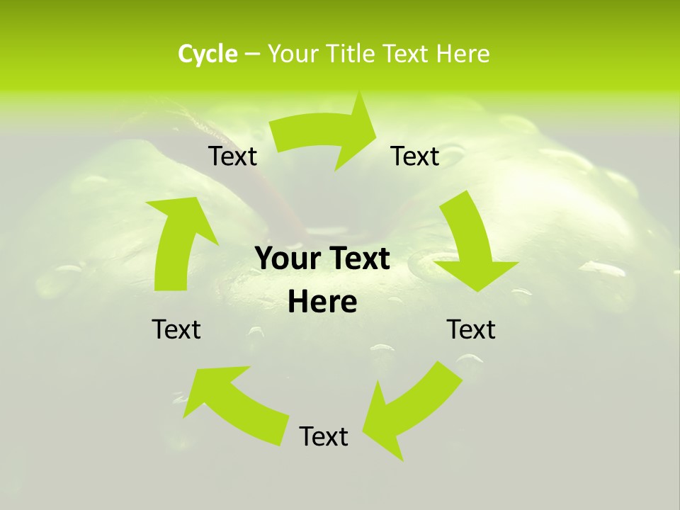 Apple Nutrition Drop PowerPoint Template