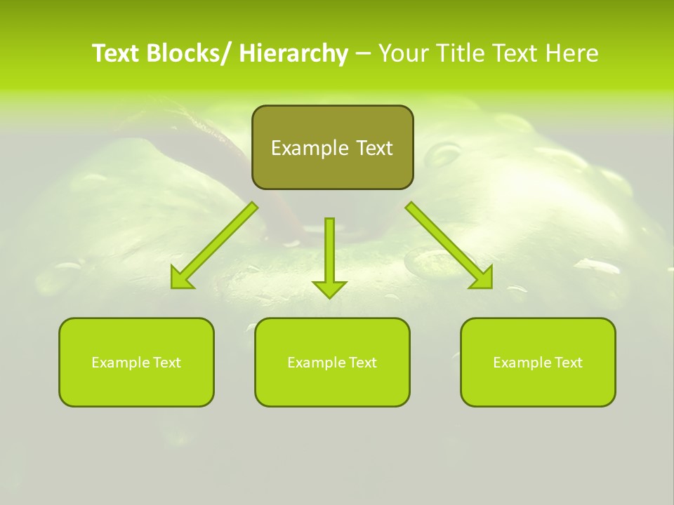 Apple Nutrition Drop PowerPoint Template