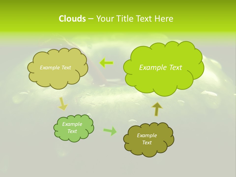 Apple Nutrition Drop PowerPoint Template