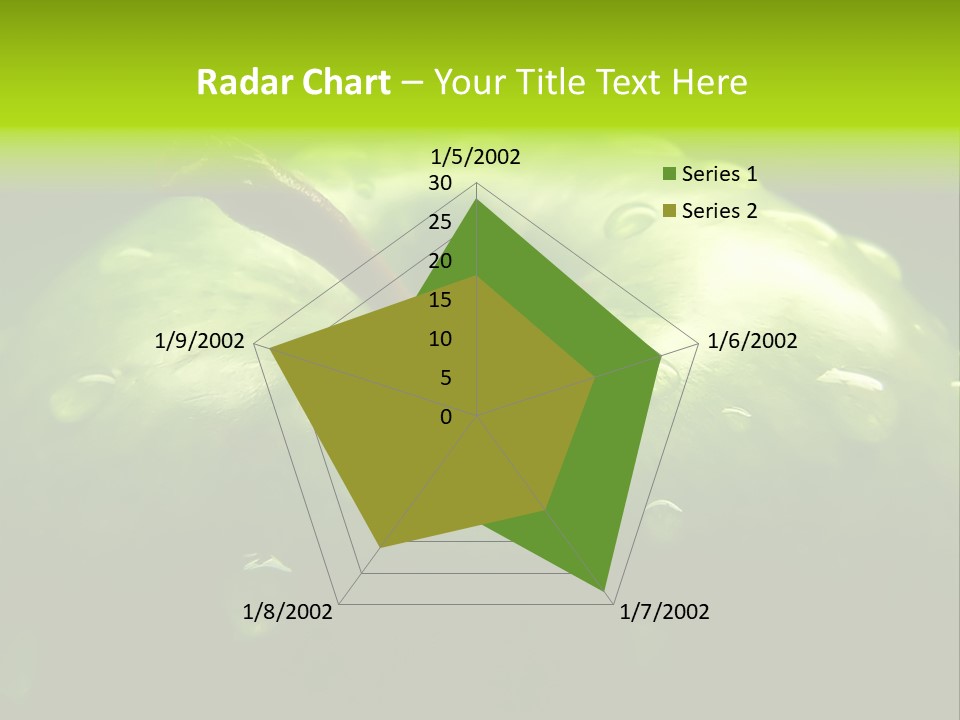 Apple Nutrition Drop PowerPoint Template