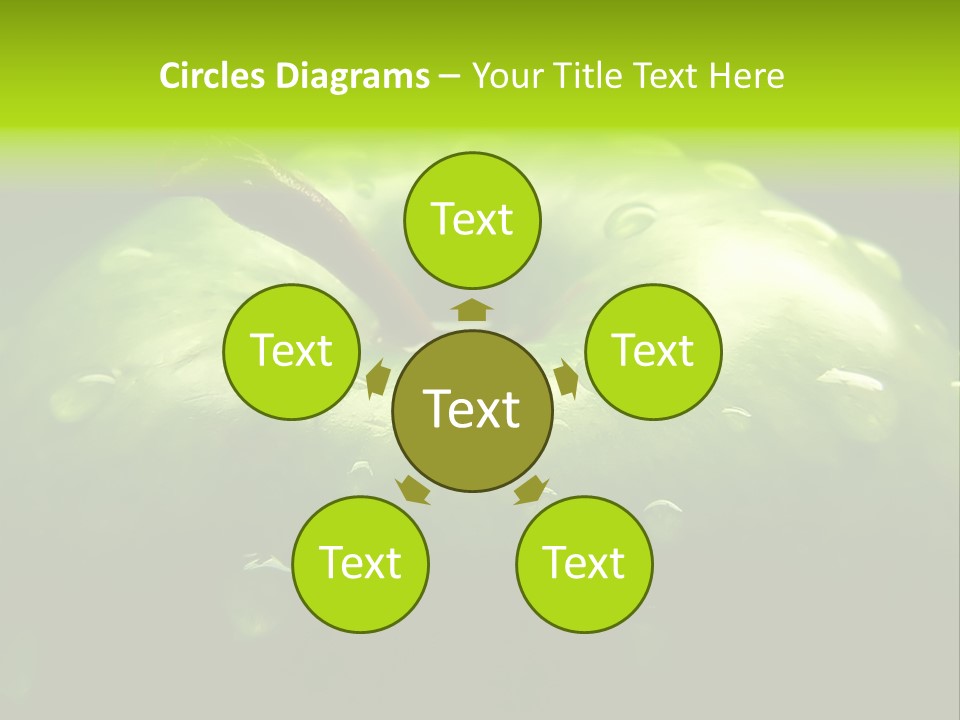 Apple Nutrition Drop PowerPoint Template