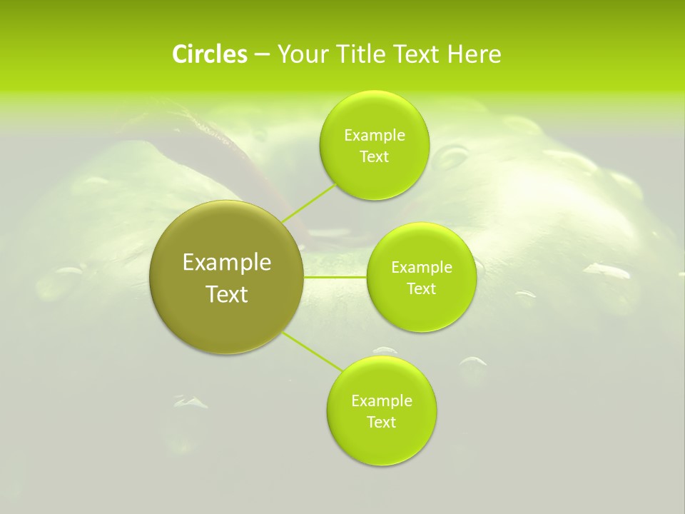 Apple Nutrition Drop PowerPoint Template