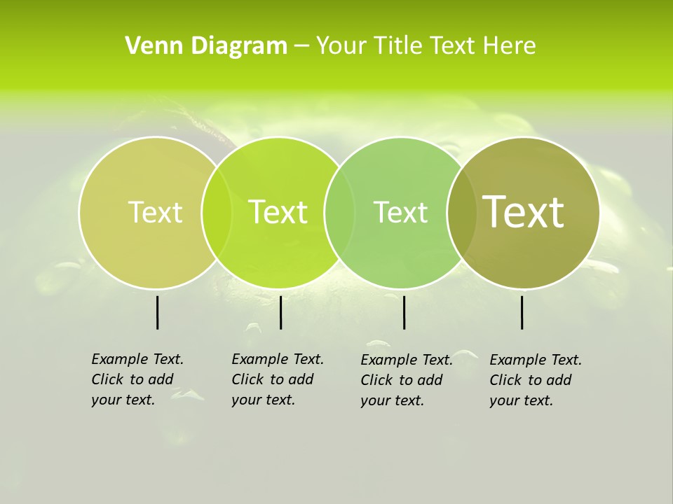 Apple Nutrition Drop PowerPoint Template