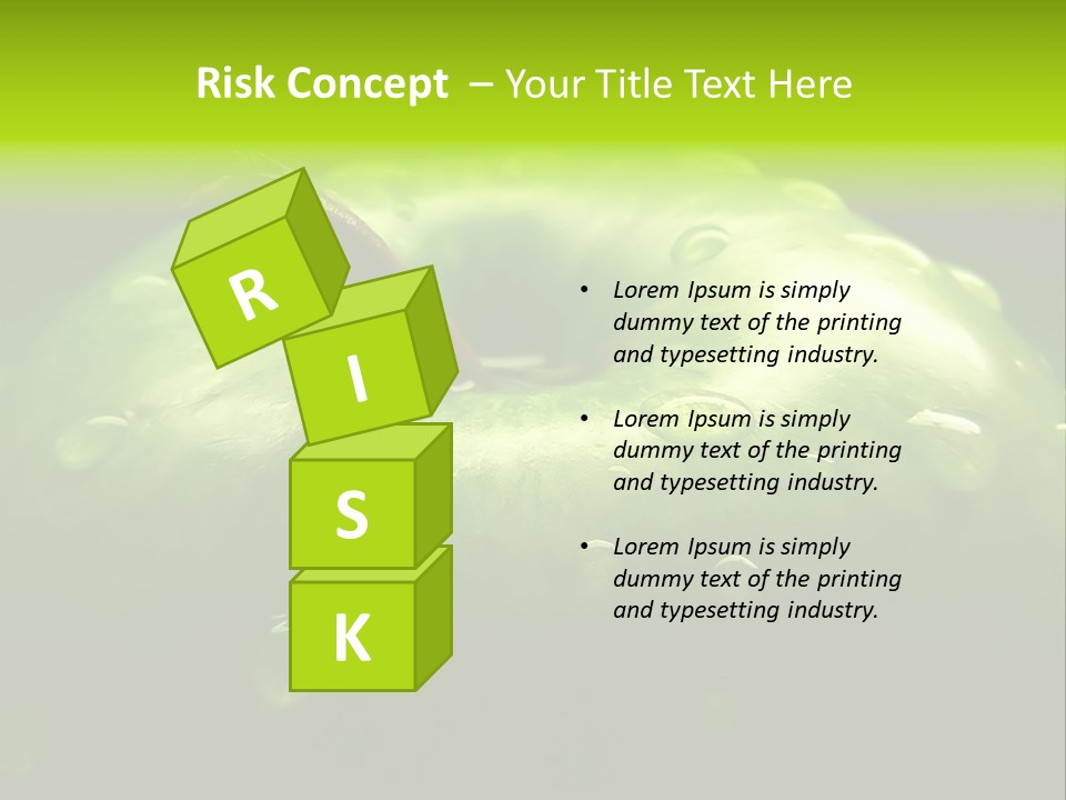 Apple Nutrition Drop PowerPoint Template