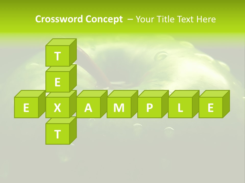 Apple Nutrition Drop PowerPoint Template