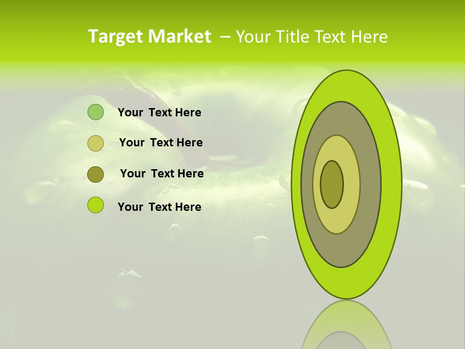 Apple Nutrition Drop PowerPoint Template