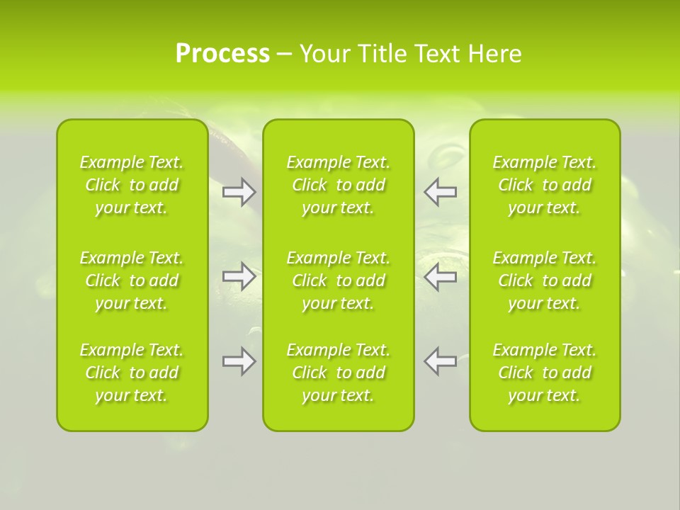 Apple Nutrition Drop PowerPoint Template