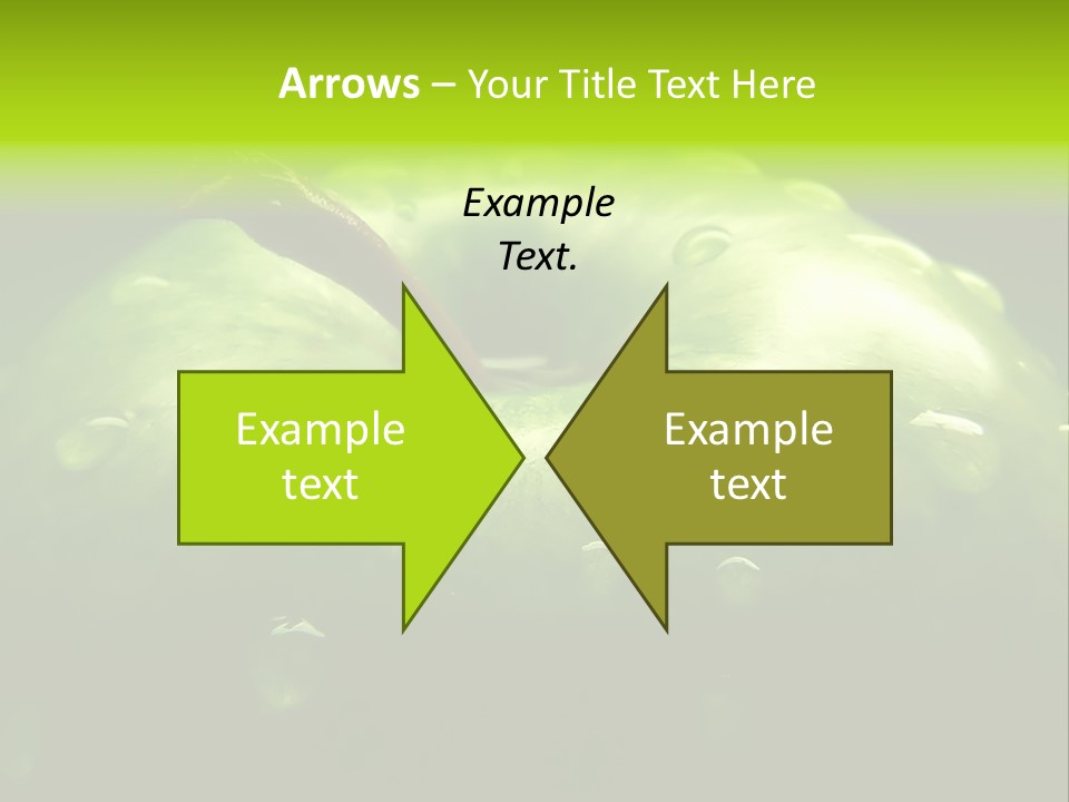 Apple Nutrition Drop PowerPoint Template