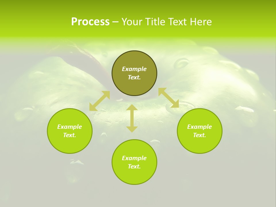 Apple Nutrition Drop PowerPoint Template