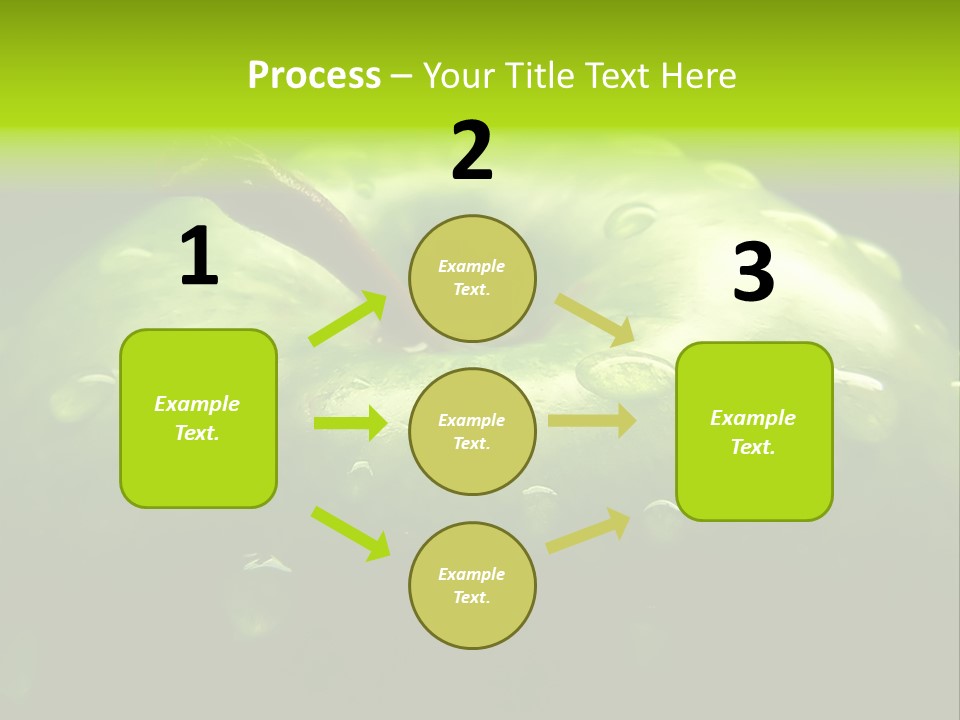 Apple Nutrition Drop PowerPoint Template