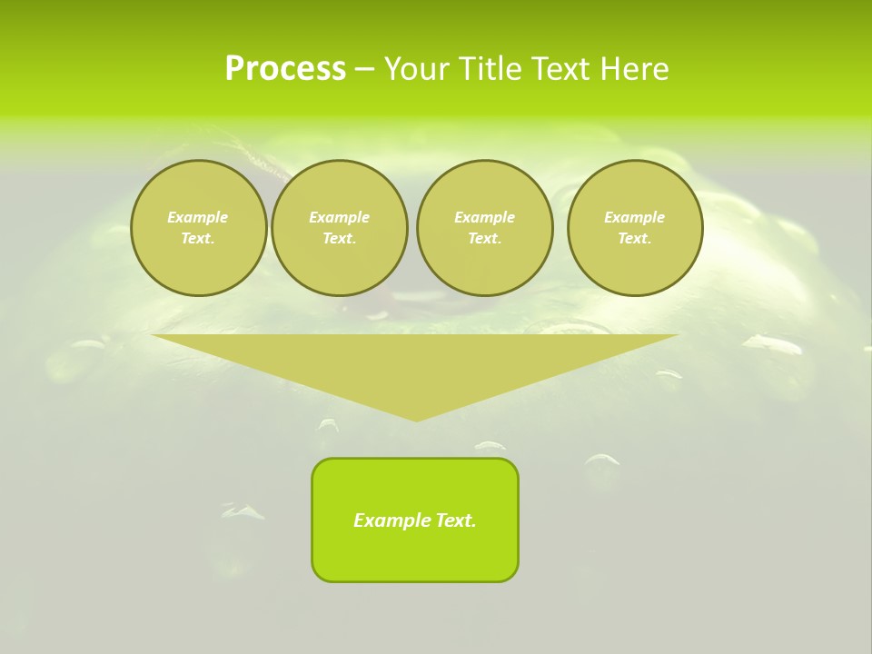 Apple Nutrition Drop PowerPoint Template