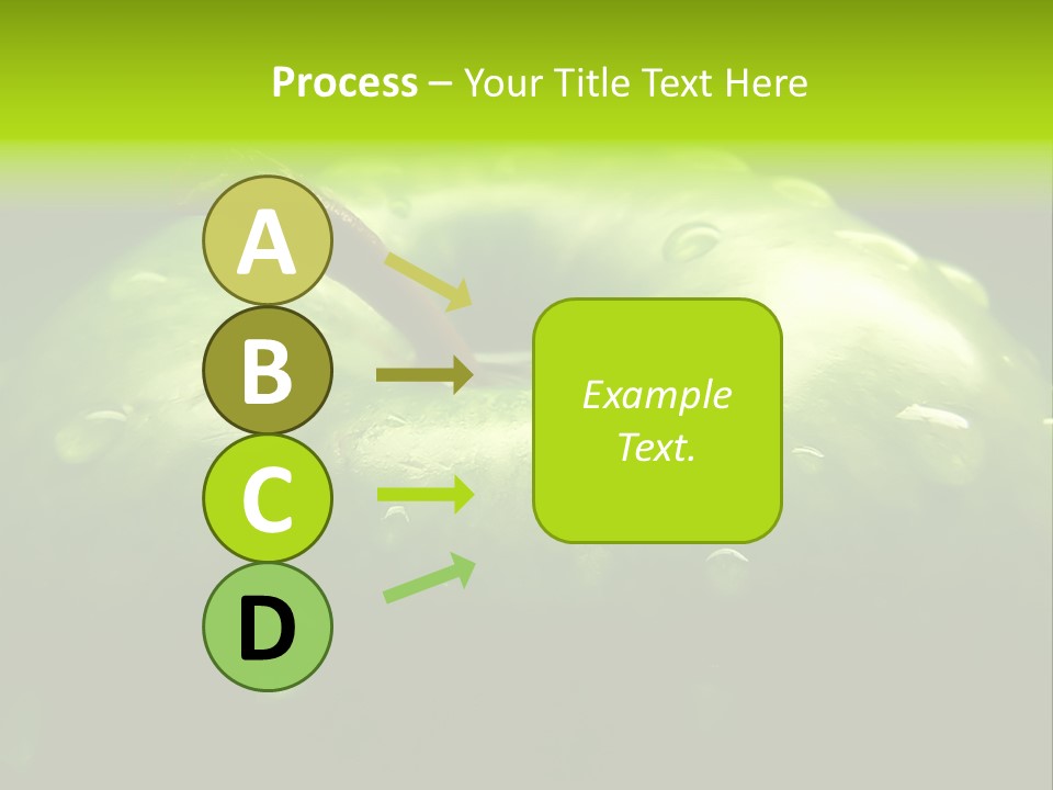 Apple Nutrition Drop PowerPoint Template