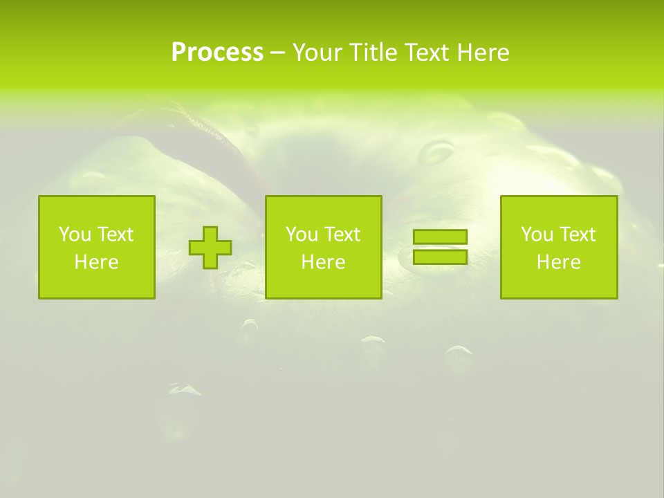Apple Nutrition Drop PowerPoint Template