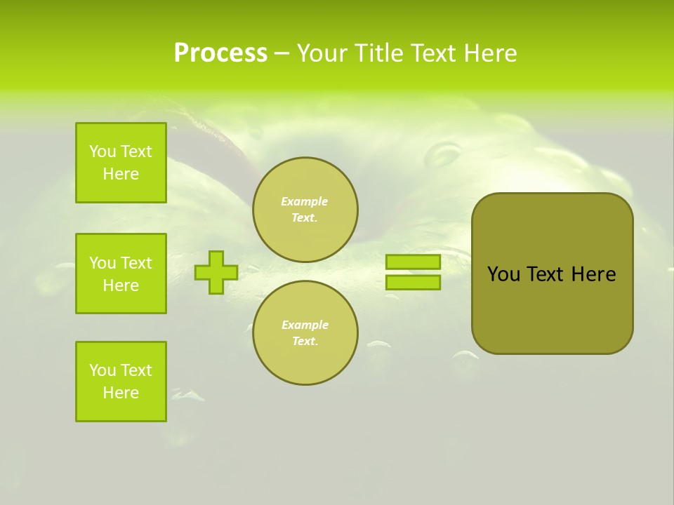 Apple Nutrition Drop PowerPoint Template