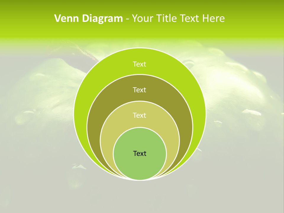 Apple Nutrition Drop PowerPoint Template