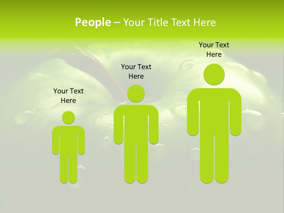 Apple Nutrition Drop PowerPoint Template