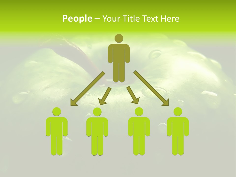 Apple Nutrition Drop PowerPoint Template