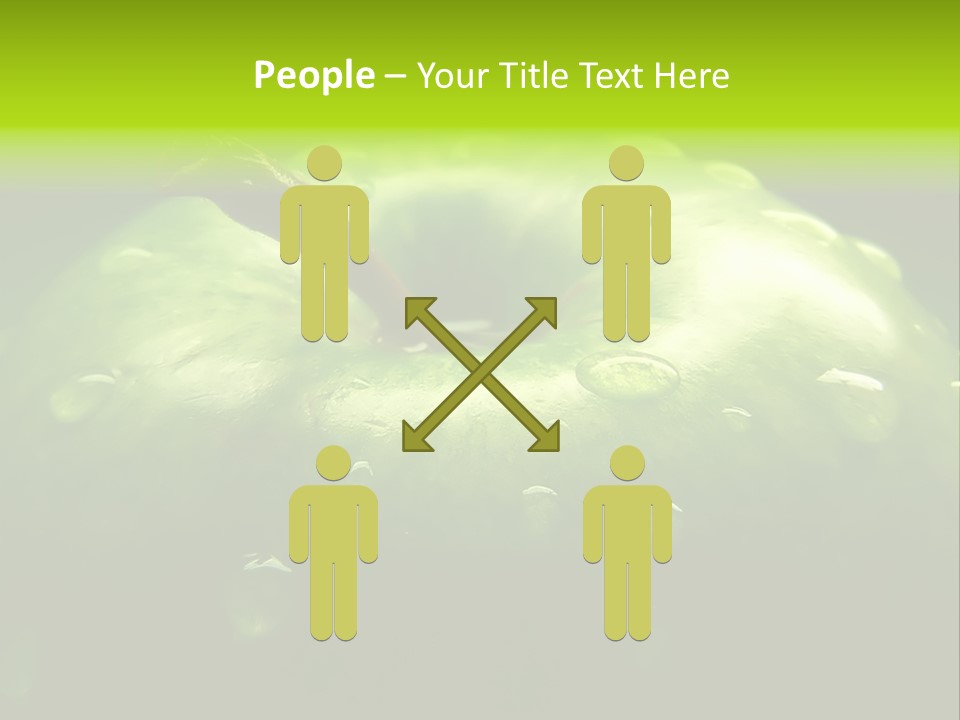 Apple Nutrition Drop PowerPoint Template